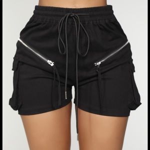 Black shorts